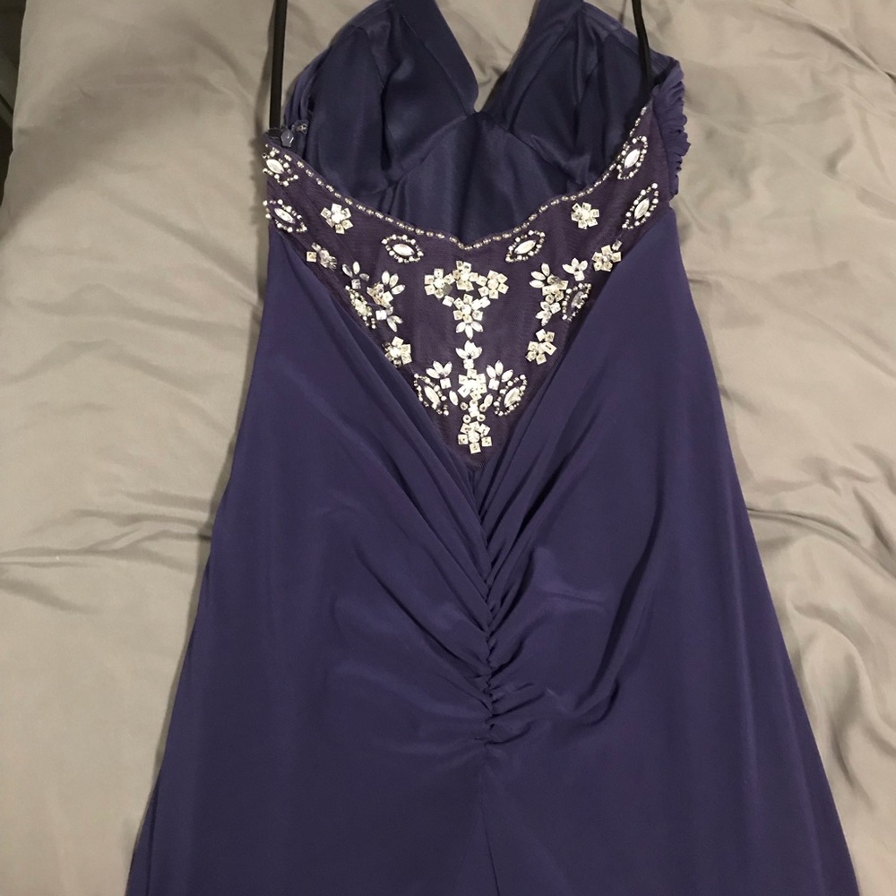 Purple Long Dress